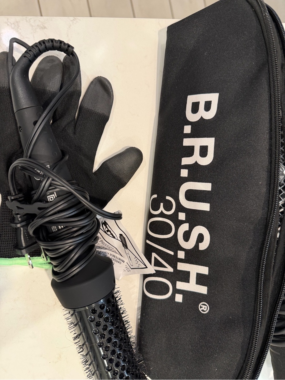Hot Brush with Glove